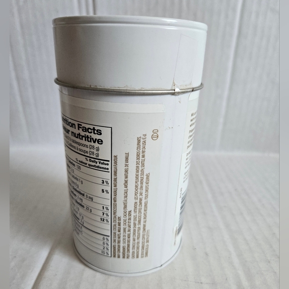 Starbucks Hot Cocoa TIN With Decorative Stencils (Chocolat Chaud) - Picture 4 of 12